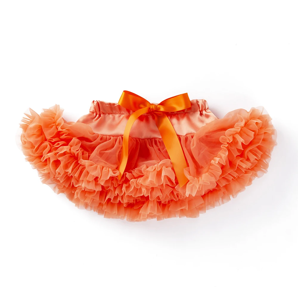 2020 Хэллоуин вечерние юбка с оборками для маленьких девочек Юбка пачка Сверкающая