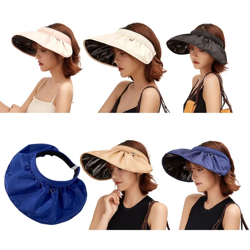 

Summer Without Sunshade Dual-purpose Can Be Used As Hair Band Sun Cap Women Leisure Hat