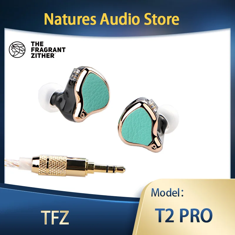 

Наушники TFZ T2 PRO с двойной магнитной цепью, Динамический драйвер 2,0, Hi-Fi наушники-вкладыши, кожаная Магнитная гарнитура для музыки LIVE 3 S2PRO