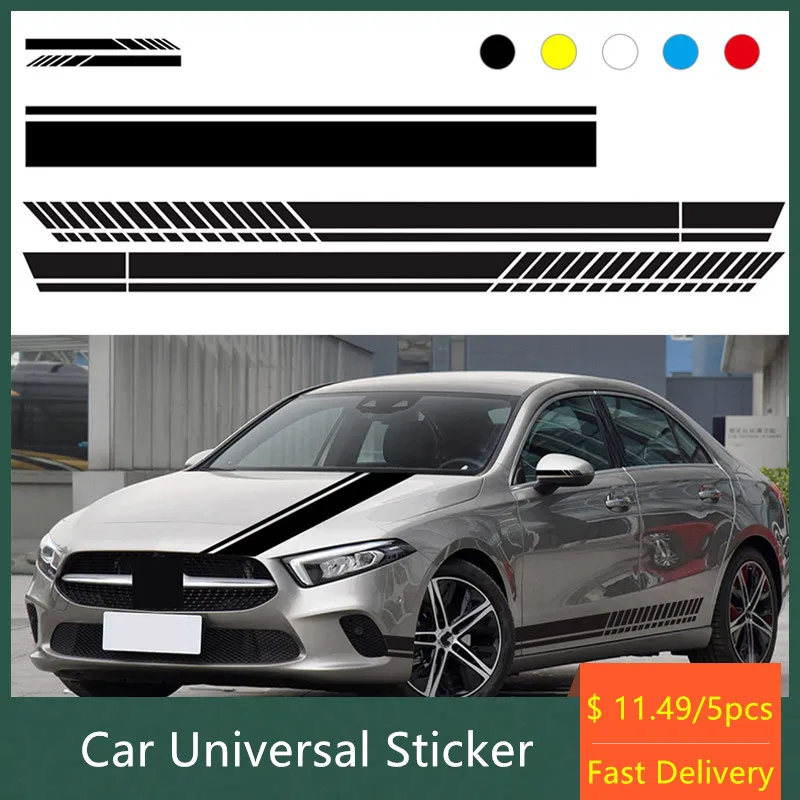 Автомобильные Стикеры рисунок наклейка на уровне талии стикеры D-936 кузова