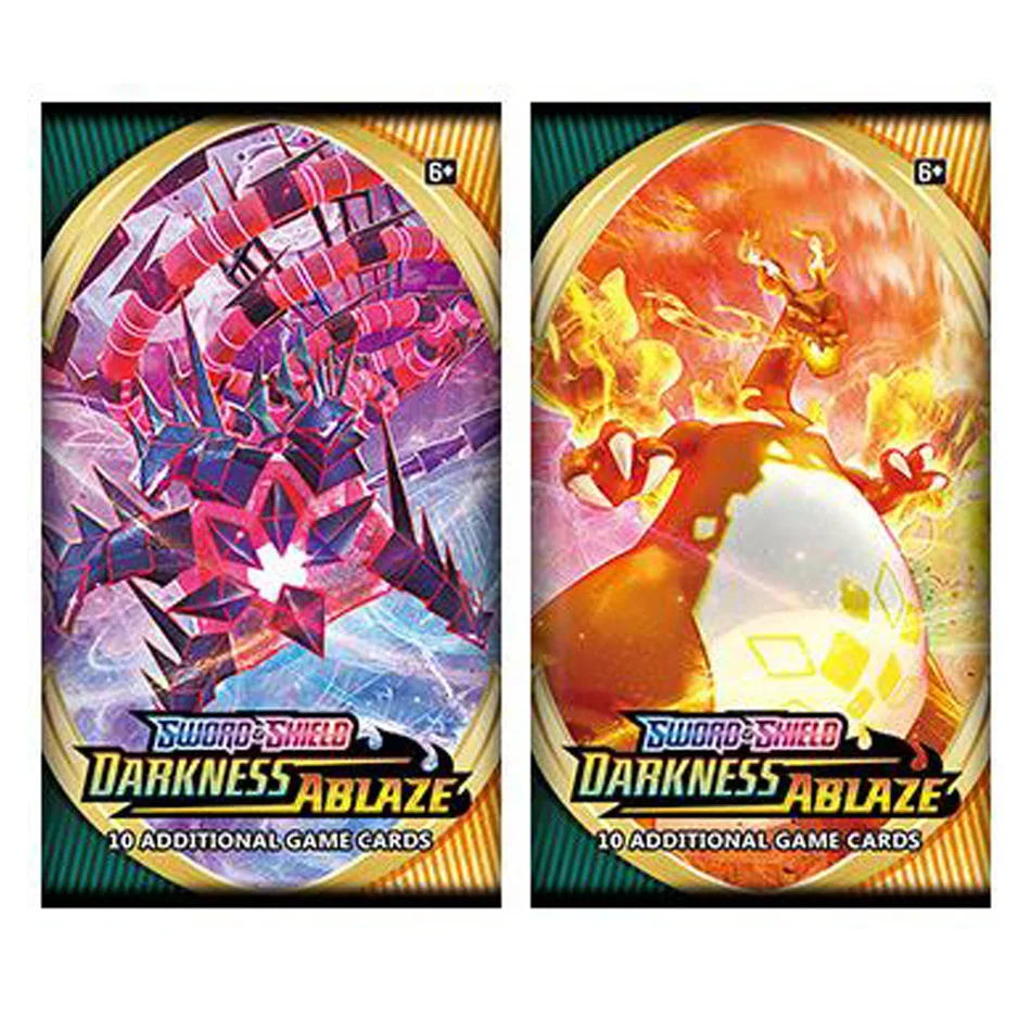 Tarjetas de pokemon de 360 Uds., juego de cartas coleccionables de Sun & Moon Sword & Shield, origine antiguo Evolution Vmax GX Booster Box-2