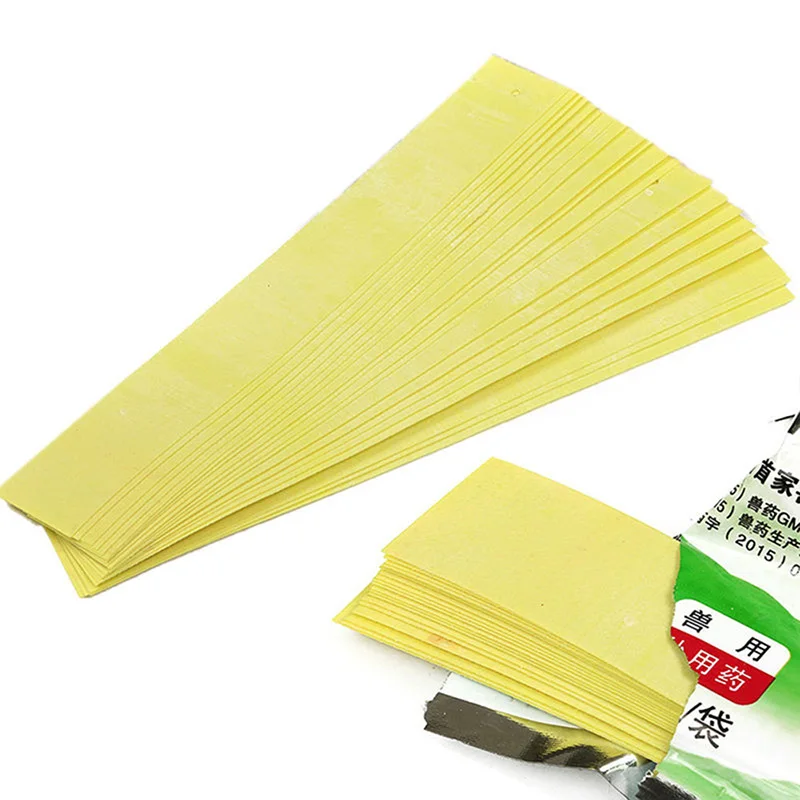 

20 Pcs/Bag Beekeeping Fluvalinate Mite Killer Tool Pest Control Varroa Strip GHS99