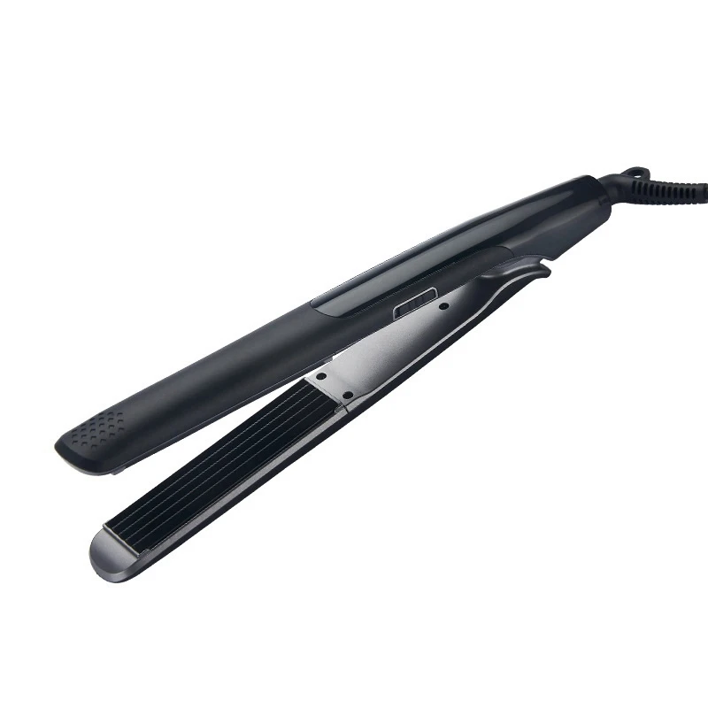 

Hair Straightener and Curler 2 in 1 Fast Heating Corrugated Hair Curler Crimper Corn Curling Iron