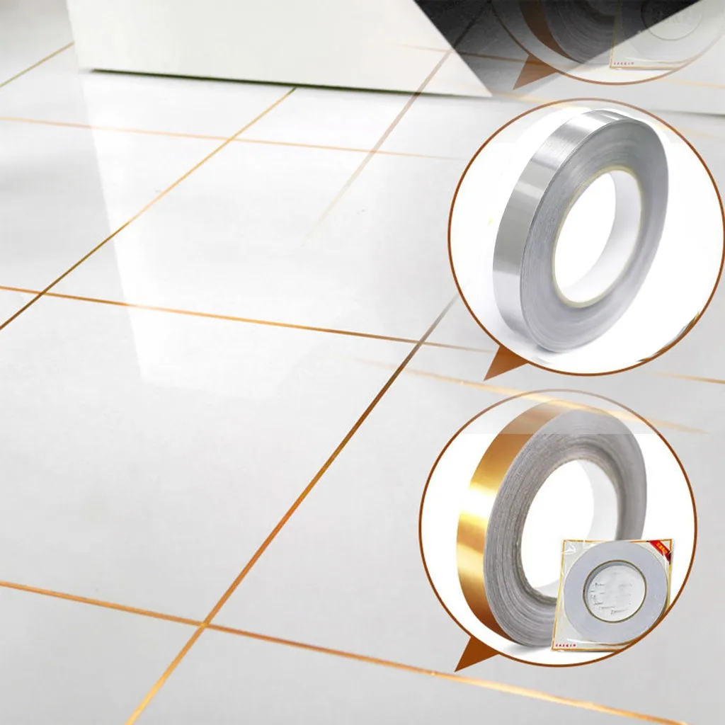 2 шт. керамическая плитка лента напольная украшение для комнаты пола линия щелей