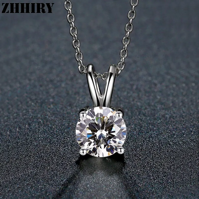 

Женская подвеска из серебра 925 пробы, 1 карат, 6,5 мм