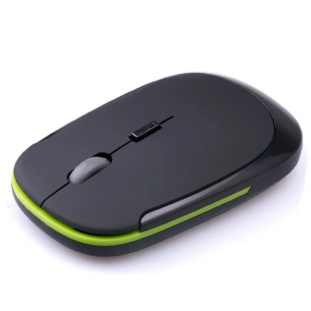 Ультратонкая беспроводная мышь бесшумная Bluetooth 2 4 ГГц Регулируемая Dpi Usb