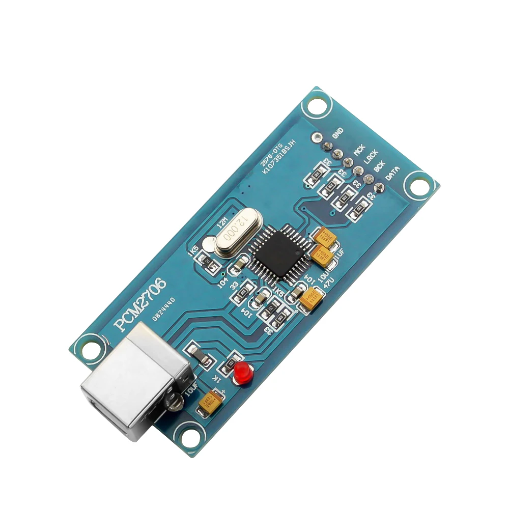 AIYIMA аудио PCM2706 цифровой интерфейс USB поддержка I2S декодер плата для DIY усилителя