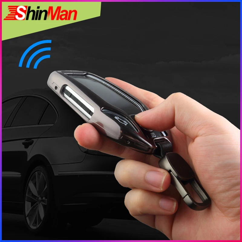 Модный чехол для ключей ShinMan из алюминиевого сплава автомобильного ключа BMW 7