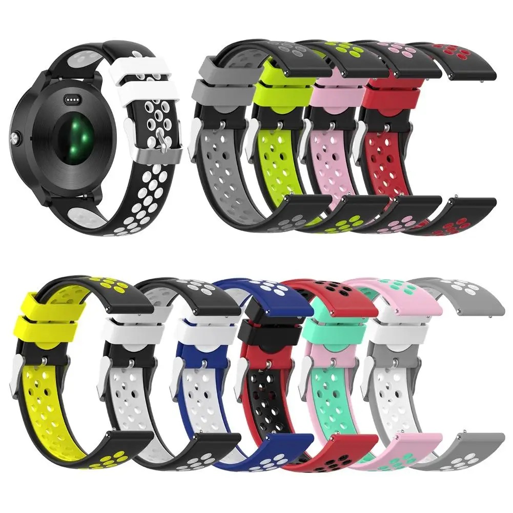 

Silicone Breathable Adjustable Watch Band Strap for Vivoactive3 Music