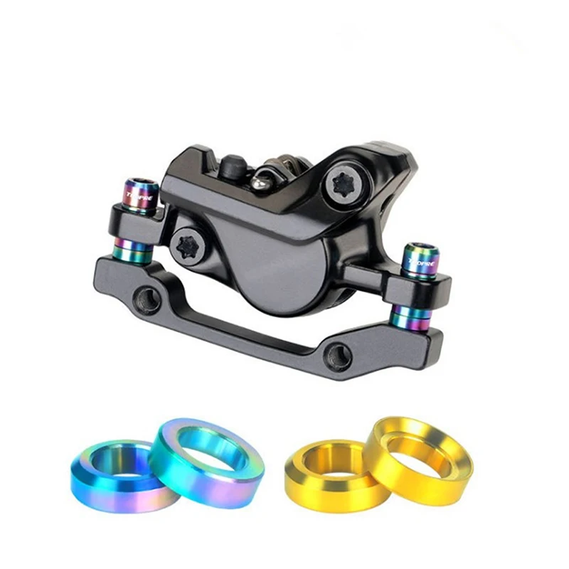 4 шт./компл. горный BMX велосипед титановая вогнутая и выпуклая шайба прокладка для