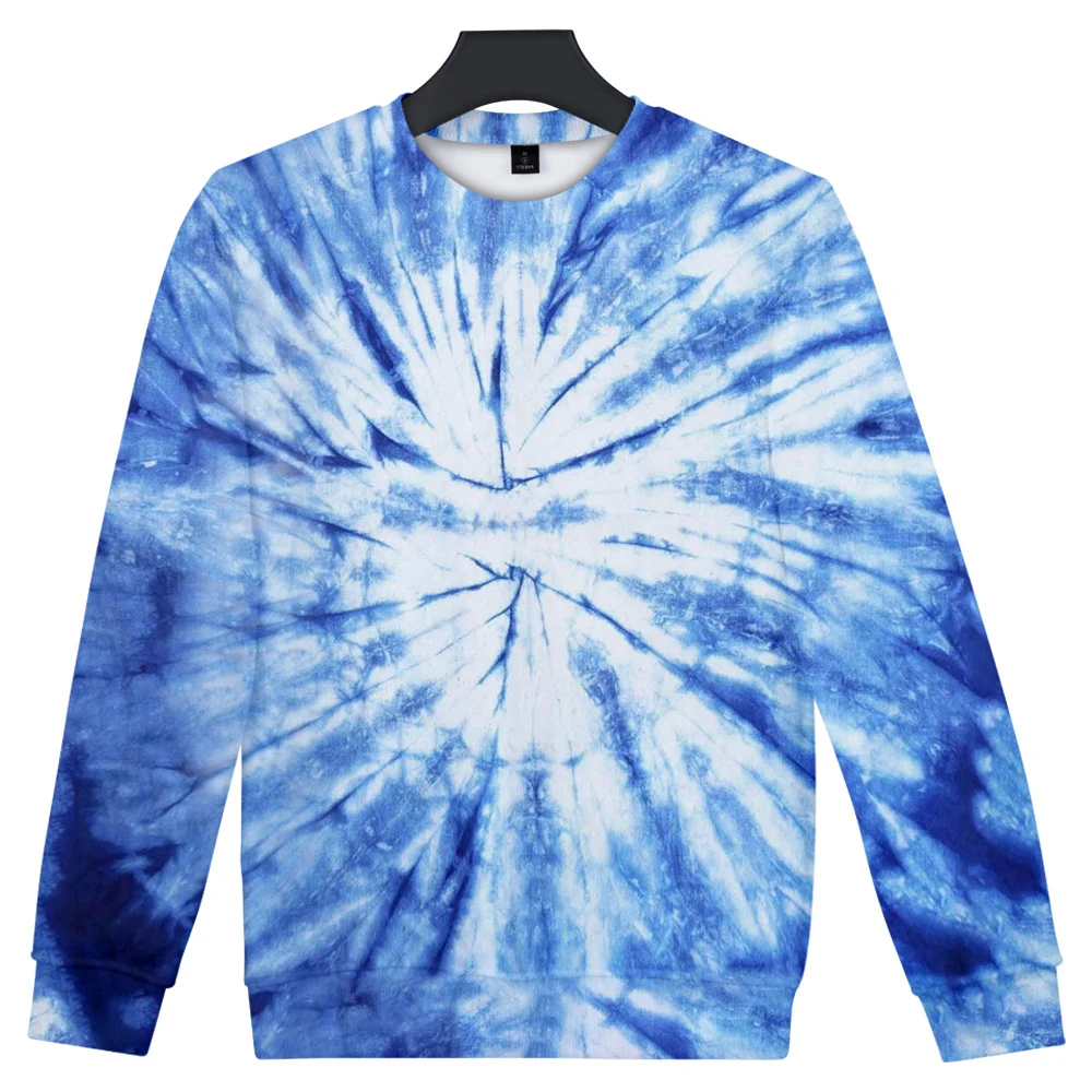 

Tie Dye 3D Printed O-Neck Sweatshirt Fashion Women/Men Hot Sale 2019 Long Sleeve Casual Streetwear Clothes