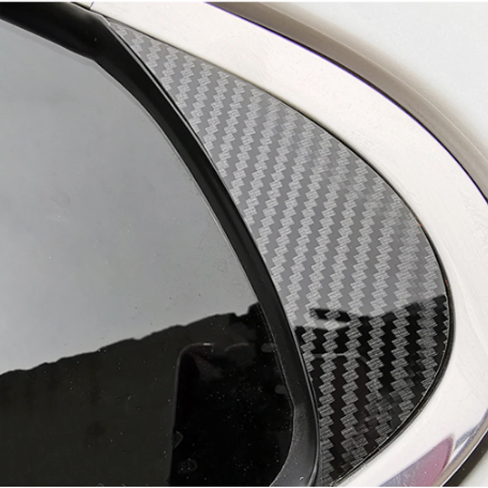 8Pcs For Toyota Camry 8th 2018 2019 Car Window B-pillars Decorative Sticker Scratch Resistant | Styling Mouldings