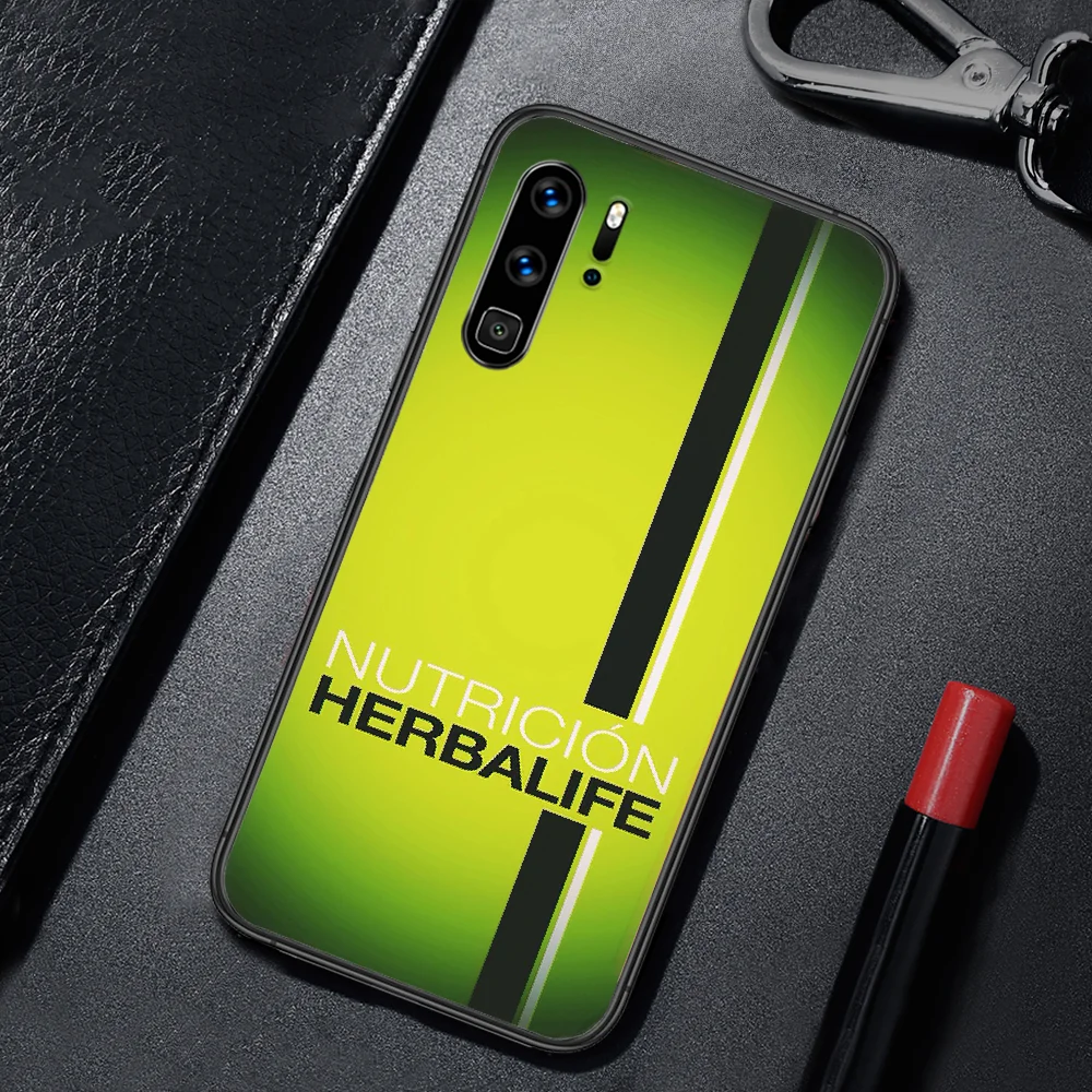 

Herbalifes Phone Case For Huawei P Mate Smart 10 20 30 40 Lite Z 2019 Pro black Back Soft Funda Painting Hoesjes Luxury Coque 3D