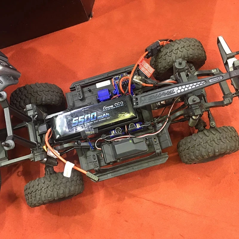 Gens ace-Paquete de bater&iacute;a de 5000mAh, 5500mAh, 11,1 V, 3S, 50CLiPo, con Deans y conector XT60 para coche teledirigido Traxxas 1/10 1/8-5