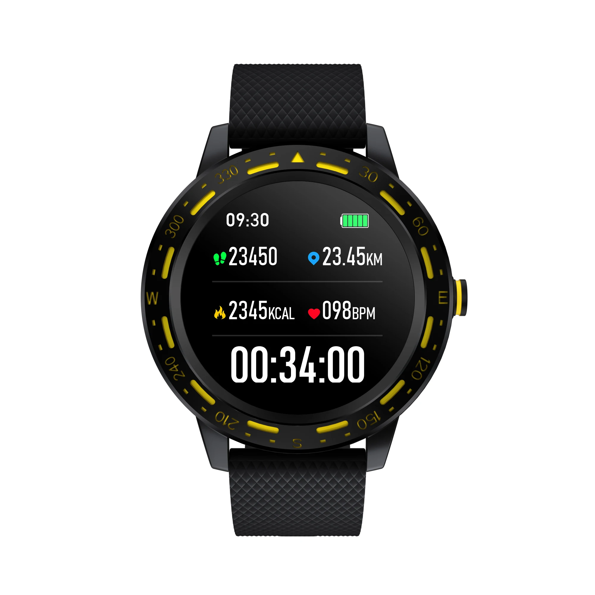 

RGTOPONE Smart Bracelet Full Touch Long Standby IP68 Waterproof Heart Rate Blood Pressure Blood Oxygen Monitoring Wristwatches