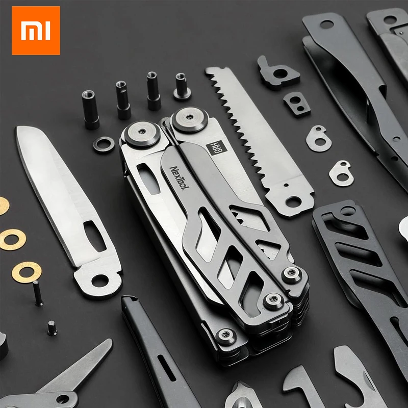 Многофункциональные карманные складные ножи Xiaomi Huohou плоскогубцы ножницы из