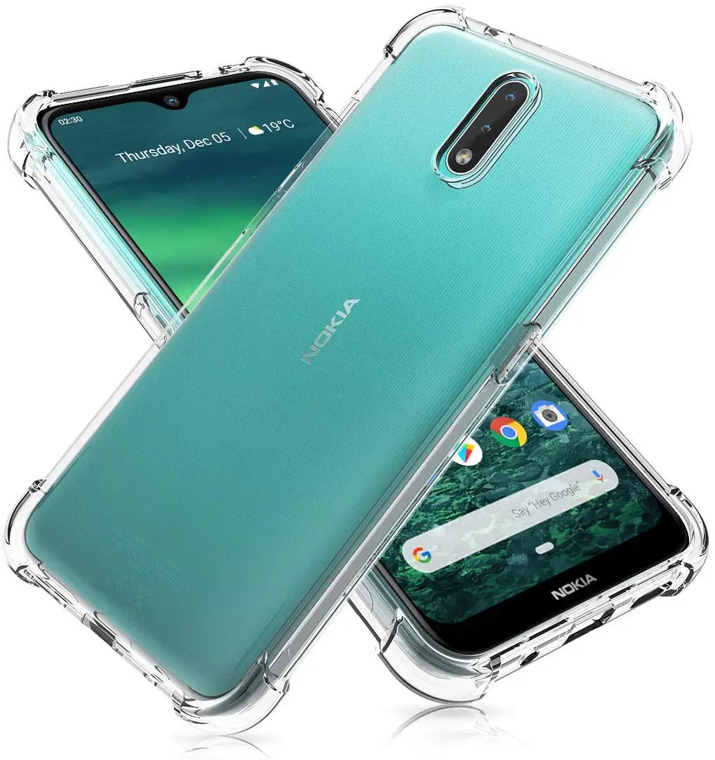 Чехол для Nokia 2 3 чехол с воздушной подушкой супер защита мягкие прозрачные чехлы