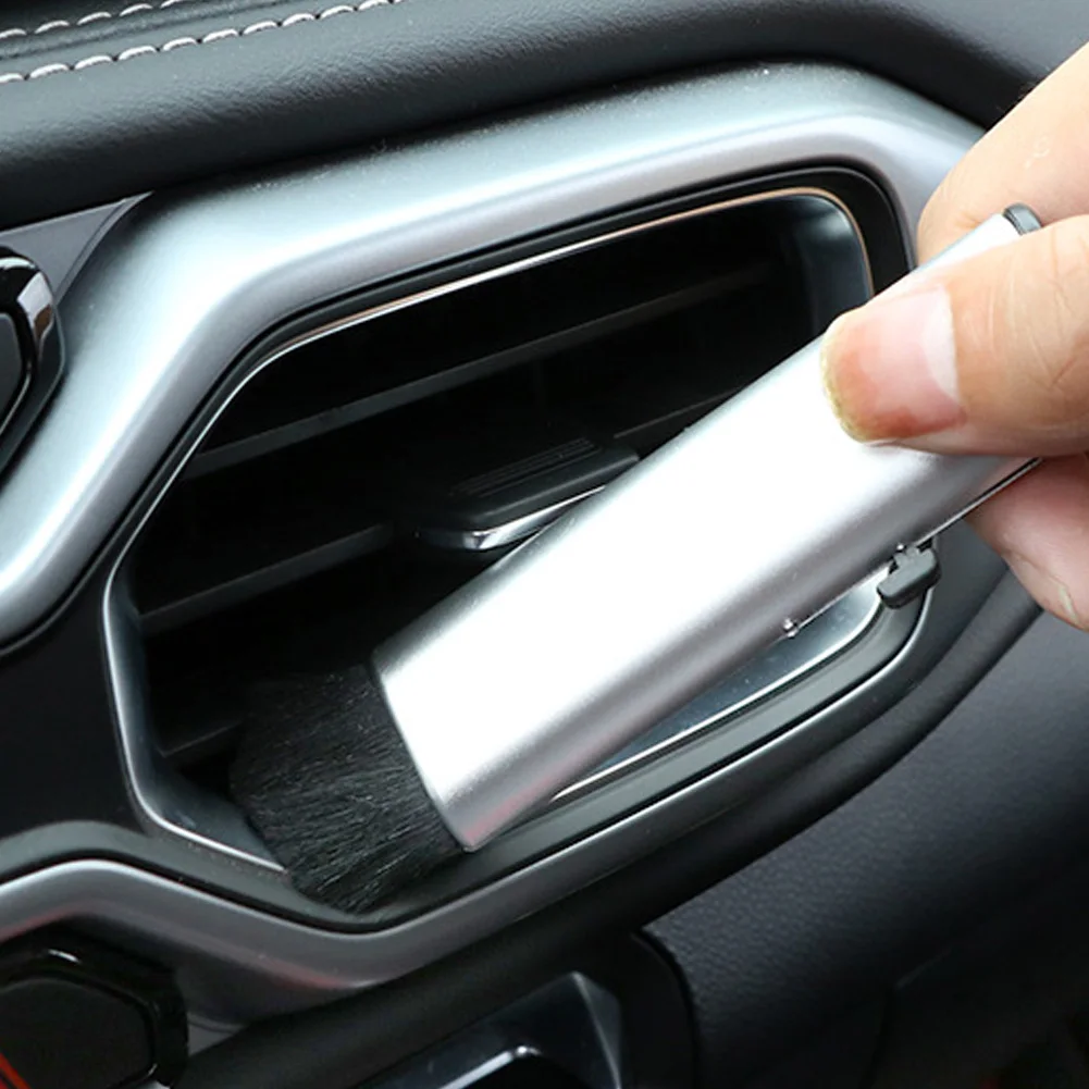 

Car Detailing Brush Car retractable cleaning brush Air Conditioner Computer cleaning brush telescopic keyboard wool small brush