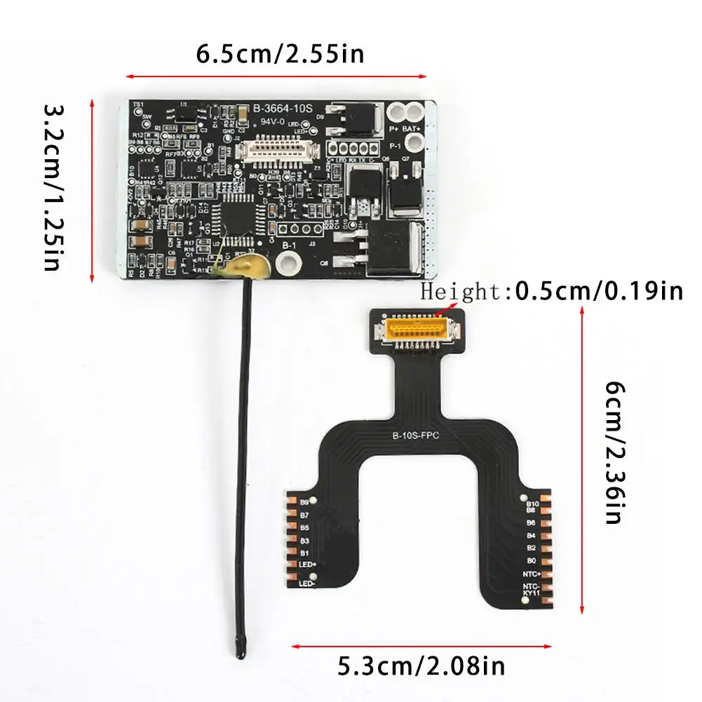 Печатная плата BMS управления аккумулятором для электроскутера Xiaomi M365 литиевая