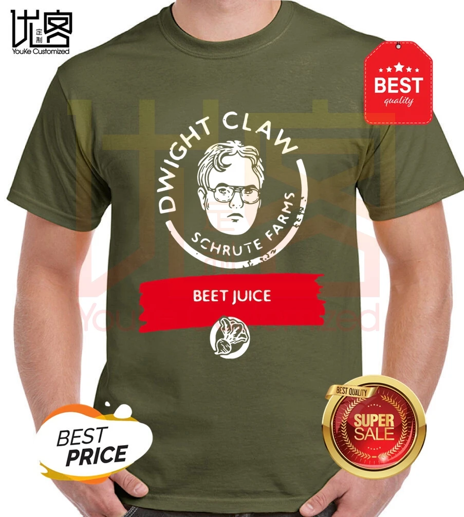 Дуайт-коготь-Шрут-фермы-свекольный жидкости для электронных сигарет-рубашка