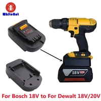 bs18dl battery adapter for bosch 18v battery use for dewalt 18v20v li ion battery power tools 4 pin converter