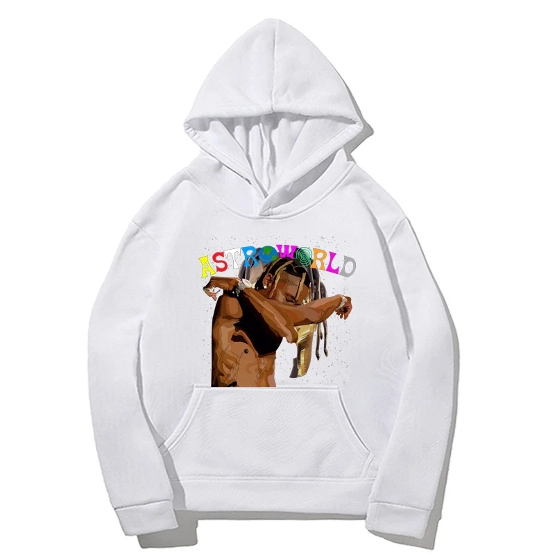 

Cross-border European and American personality street fashion net celebrity singer ASTROWORLD letter men's and women's sweater h