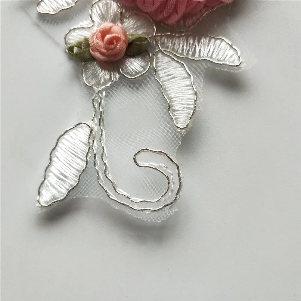 Искусственная отделка вышивка своими руками вырез аппликация для одежды швейные