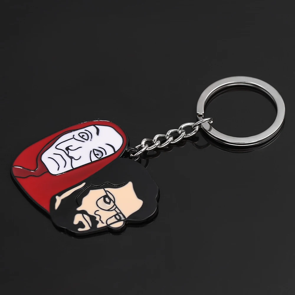 Забавный брелок для ключей Сальвадора Дали профессора бумажного дома добычи