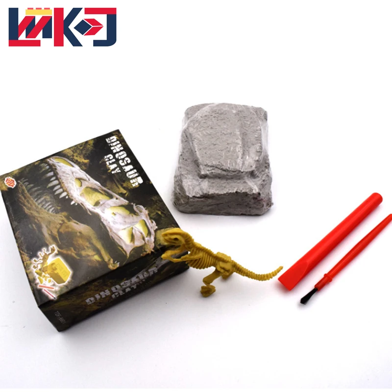 

3 Style Dinosaurs Fossil Trumpet Archaeological Excavation Toys Dinosaur Simulation Animal Ideas Kid Educational Birthday Gifts