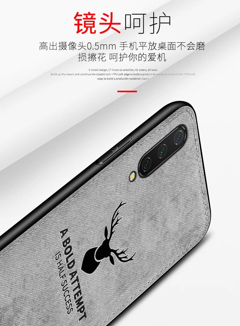 Для OPPO Realme X2 XT чехол Роскошный мягкий силикон + жесткая ткань олень тонкий