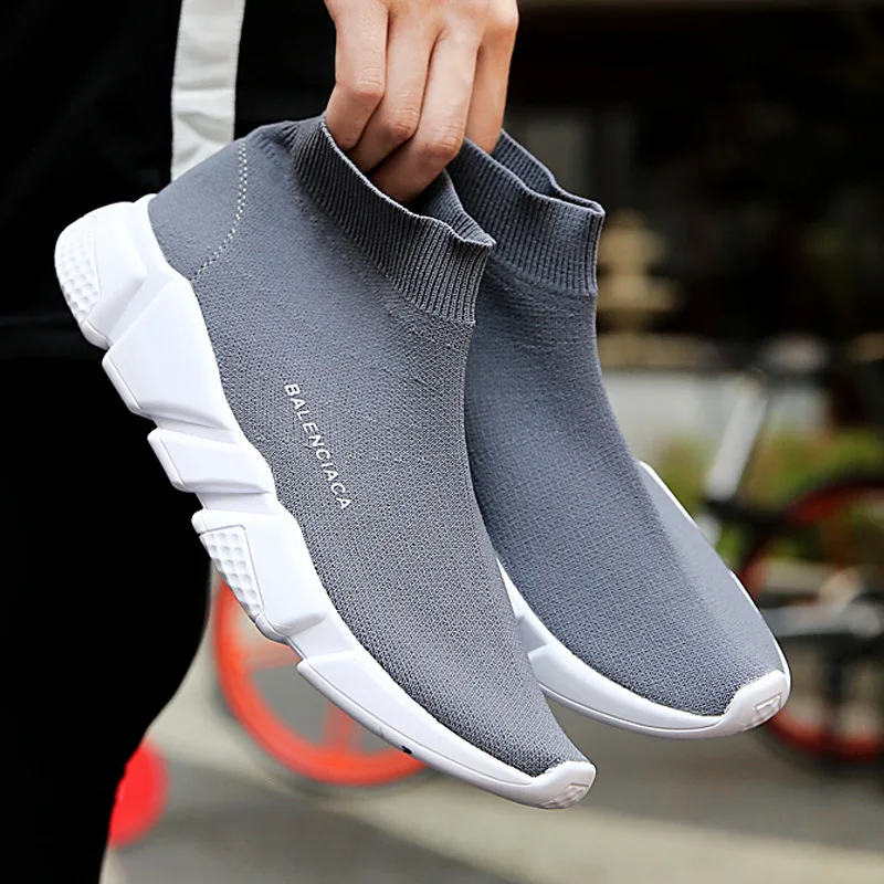 Высокие дышащие эластичные носки обувь в стиле хип хоп для любителей ходьбы