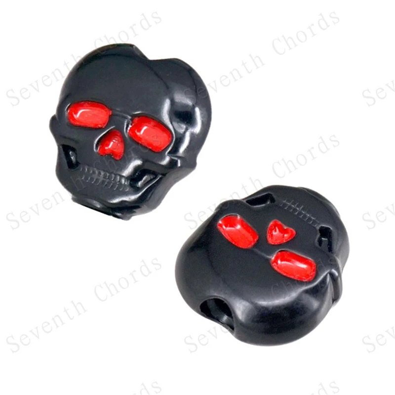 Черные струны для акустической электрогитары кнопки тюнинг ручки тюнера