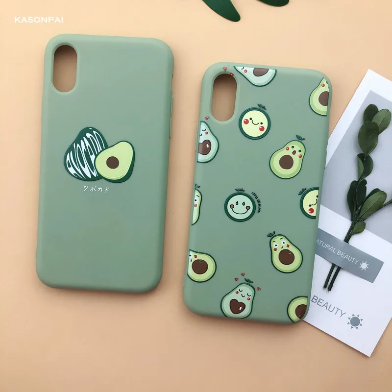 Модный персиковый Мягкий чехол из ТПУ для iPhone X XS Max XR 7 8 6 6S Plus 11 Pro с рисунком милого