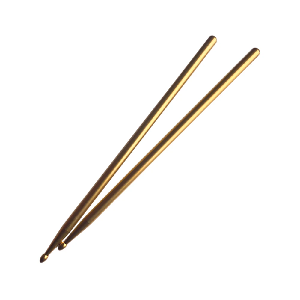 

1pair 5A Musical Instruments Easy Grip Aluminum Alloy Drummers Speed Training Solid Non Slip Drum Stick Durable