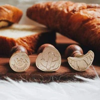 irregular croissant head removable wax seal handle heads diy stamps postage journal package date wedding gift envelope tools