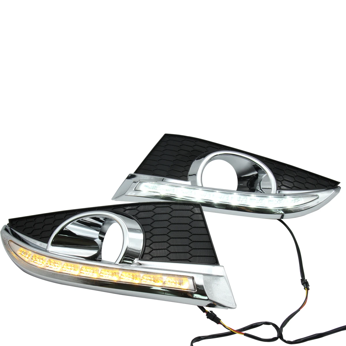 

Car Bumper LED DRL Daytime Running Light For Chevrolet Captiva 2011 - 2013 High Quality Super Power