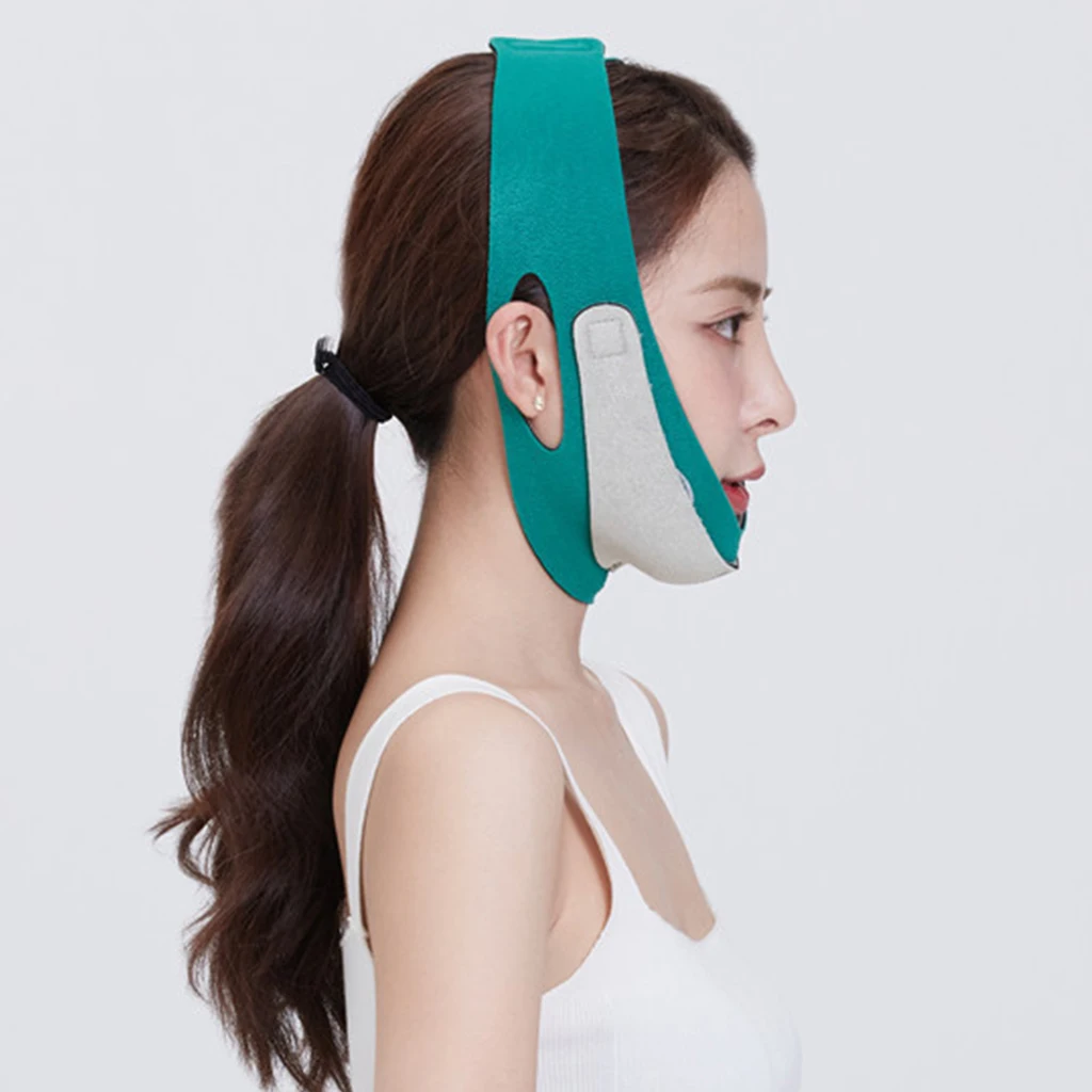 Face V Shaper Facial Slimming Bandage Relaxation Lift Up Belt Shape Reduce Double Chin Thining Band Massage Hot Sale | Красота и