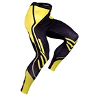 Спортивные Леггинсы для бега, мужские компрессионные быстросохнущие облегающие брюки, брюки для тренировок в тренажерном зале и бодибилдинга, мужская спортивная одежда, леггинсы