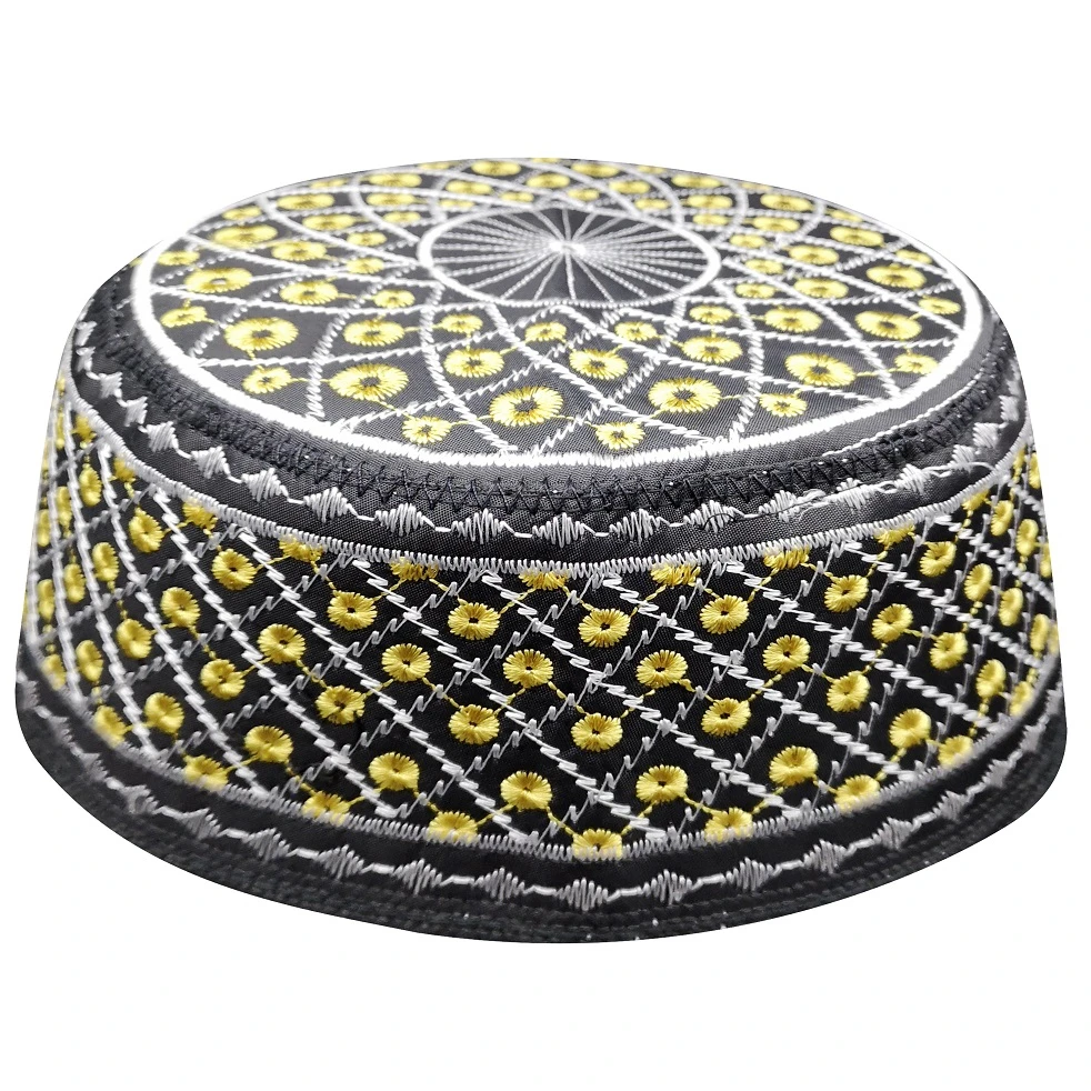 Черные Шляпы ярмульке Еврейская кипа Kippah мусульманские молитвенные кепки для