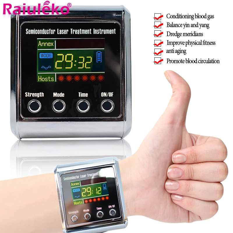650нм Лазерный Аппарат для физиотерапии запястья диод LLLT лечения церебрального