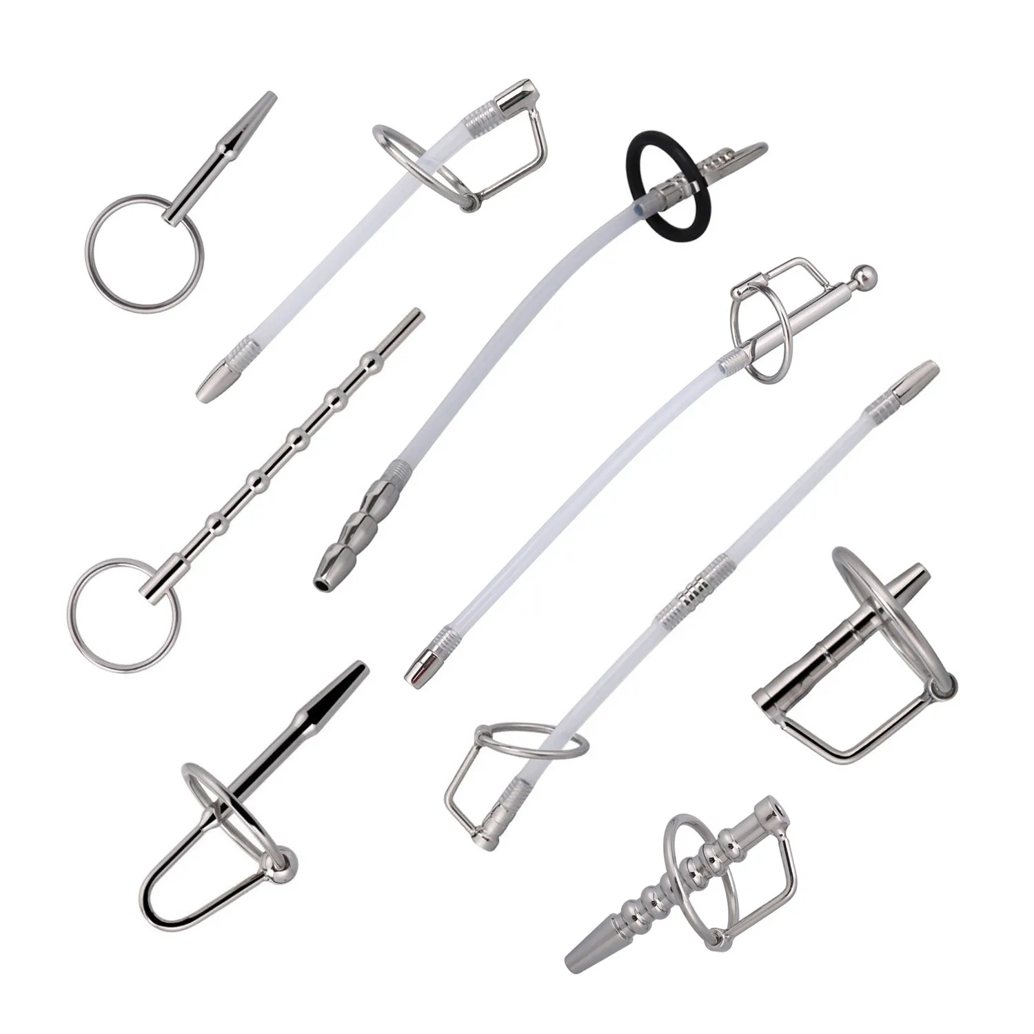 Уретральный катетер расширитель звука вставки для мужской пробки пениса