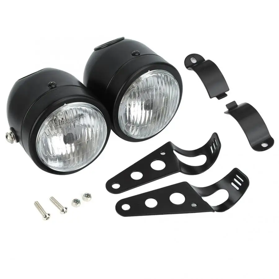 Сменная двойная фара для мотоцикла 3 5 дюймов H4 12 В 55/60 Вт| |