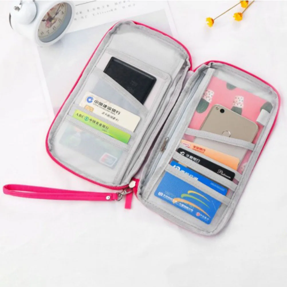 Держатель для паспорта путешествий многофункциональная посылка кредитных карт