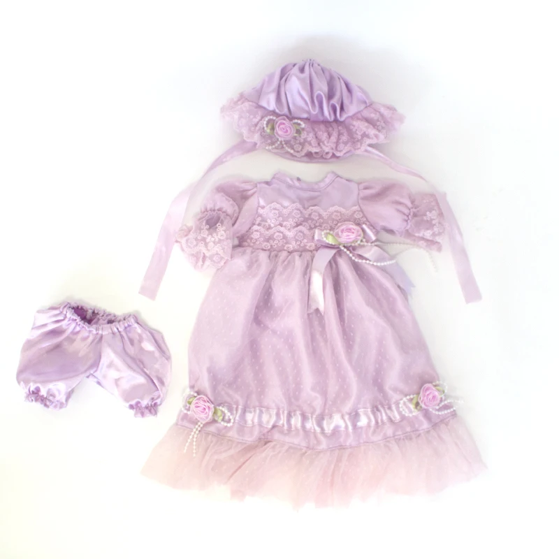 KAYDORA 16-18 дюймов милая кукла реборн принцесса одежда подходит для 40-47 см Bebe Reborn малыша красочные наряды Аксессуары Юбка