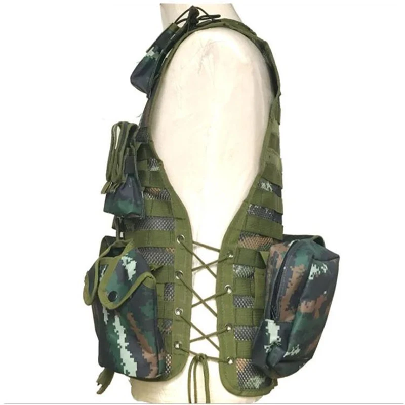 Мужской пуленепробиваемый жилет камуфляжный боевой униформа безопасности