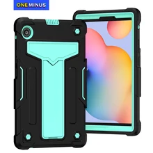 For Huawei Matepad T8 Case 8.0 Mediapad T5 10.1 Shock Absorbent Dual Layer Silicone Hard PC Bumper Protective Tablet Cover Pad
