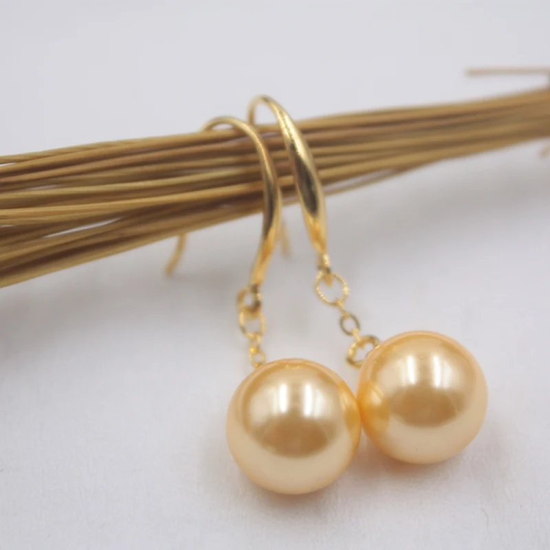 Женские серьги подвески из серебра пробы с жемчужными ракушками|Серьги-подвески|