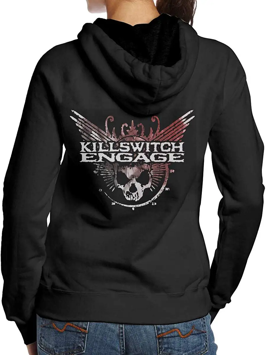 Мужские и женские толстовки с капюшоном Killswitch Модный пуловер 3D принтом длинными