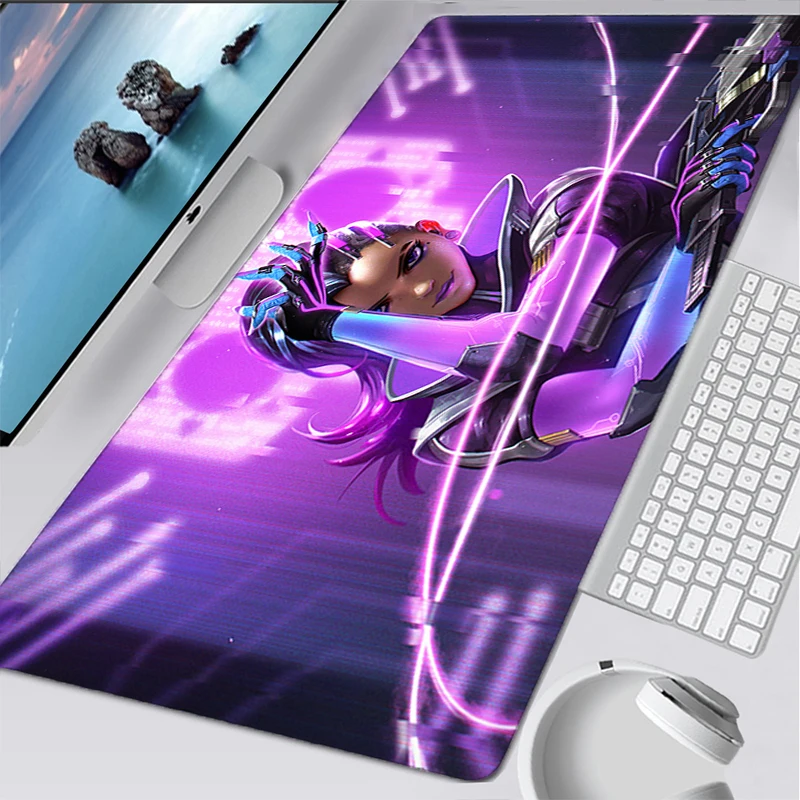 

DIY Mouse Pad Large Gamer Kawaii Gaming Accessories Speed Keyboard Rubber Fashion Desk Mat Laptop Video Game Overwatch Mousepad