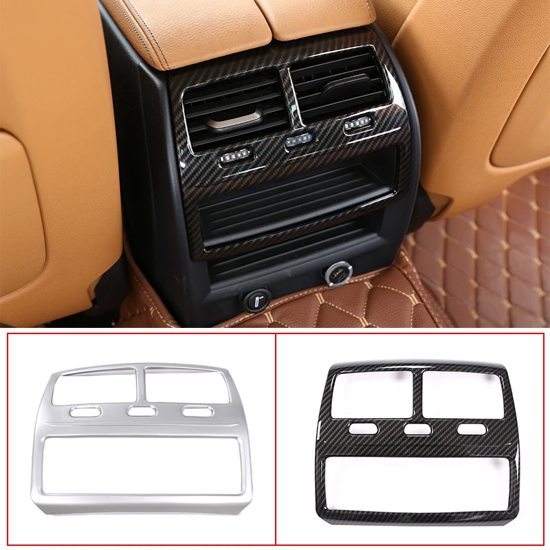 

Подлокотник для BMW 5 серии G30 2018-2021, задний подлокотник для кондиционирования воздуха, крышка рамы вентиляционного отверстия, отделочная пол...